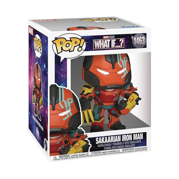 Vinyl figuur Funko What If...? Oversized POP! Animation Sakaarian Iron Man
