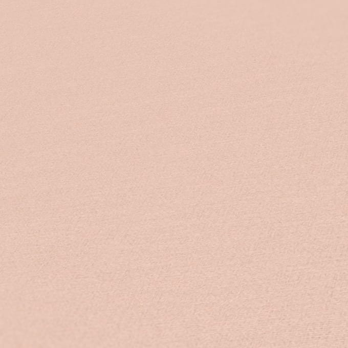 LINNENLOOK BEHANG | Basic - Crème Roze - Living Walls Anna d'Andrea