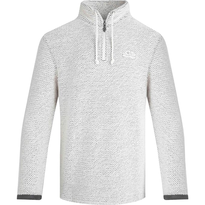 Weird Fish Heren Cruiser Macaroni Quarter Zip Pullover (Ecru)