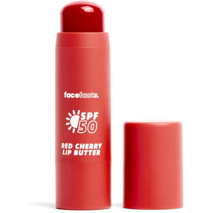 Face Facts SPF 50 Tinted Lip Butter Red Cherry 6 g