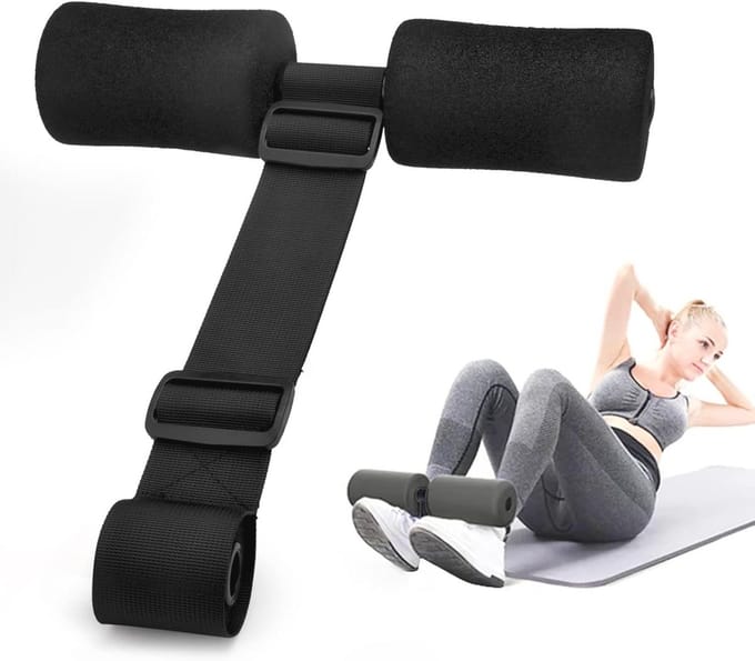 Draagbare Hamstring Curl Strap voor Buik- en Beentraining – Verstelbare Knieband voor Effectieve Workout