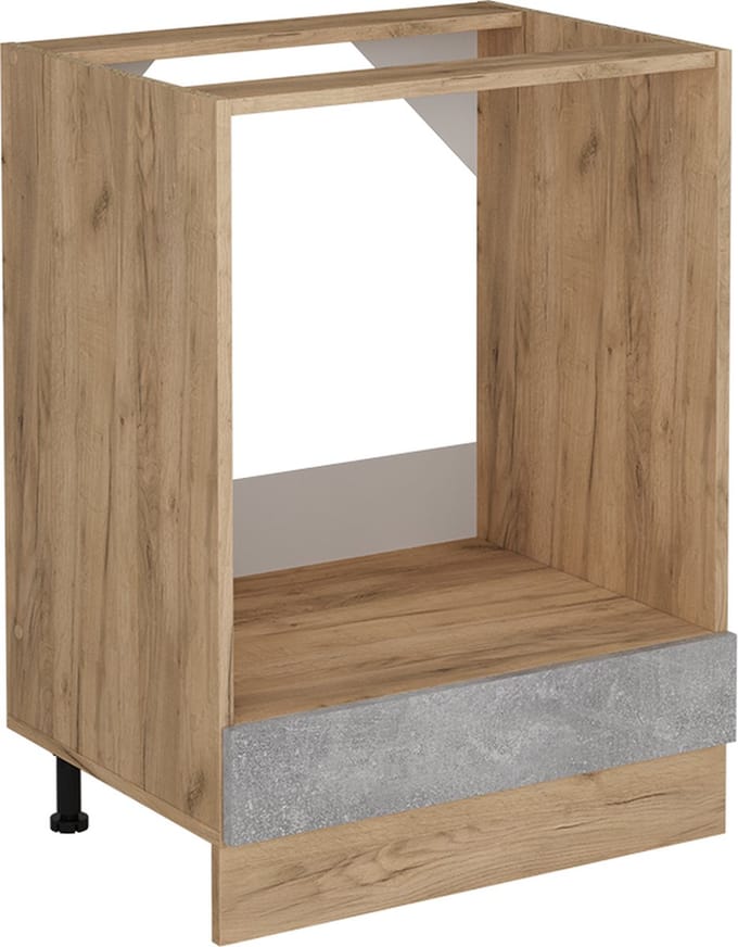 Vicco R-Line Ovenombouwkast – 60 cm zonder werkblad Beton