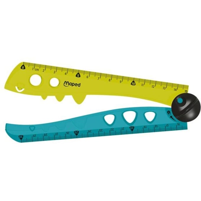 Maped inklapbare liniaal CROC CROC, 150/300 mm, kunststof