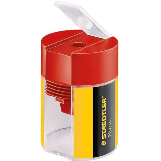 Puntenslijper Staedtler Noris metaal met opvangbakje