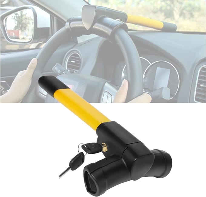 CLVP® Stuurslot Auto - Autoslot Camper - Pedaalslot