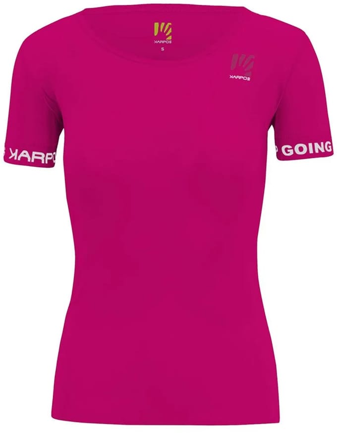 Karpos Easyfrizz T-shirt Met Korte Mouwen Roze M Vrouw