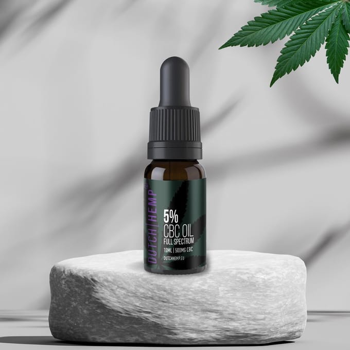 Dutch Hemp CBC-olie 5% 10ml