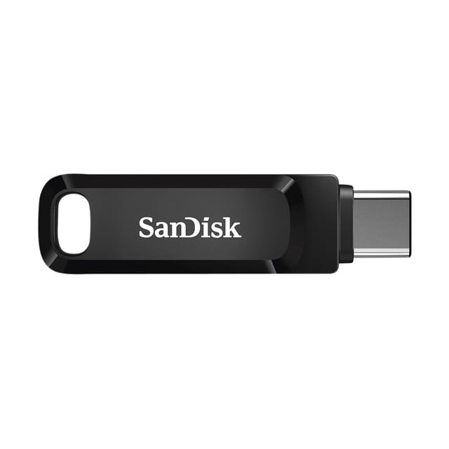 SanDisk Ultra Dual Drive Go USB-stick smartphone/tablet Zwart 256 GB USB-A 3.2 Gen 1, USB-C