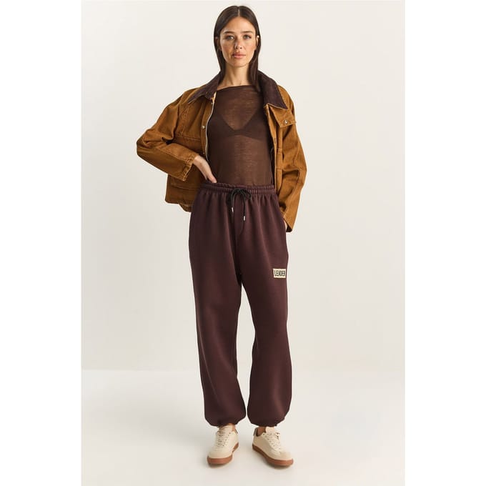 Elastische Taille Jogger Sweatpants