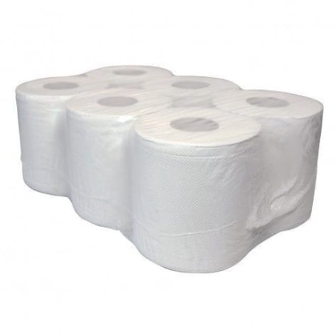 Midirollen cellulose geperforeerd 1-laags 275 meter 6 rollen (6151807610627)