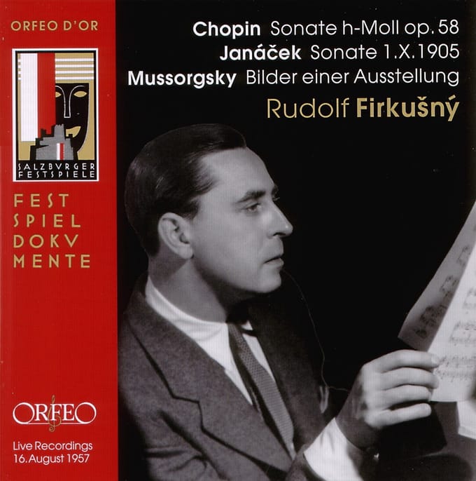 Rudolf Firkušný - Chopin, Janácek, Mussorgsky (CD)