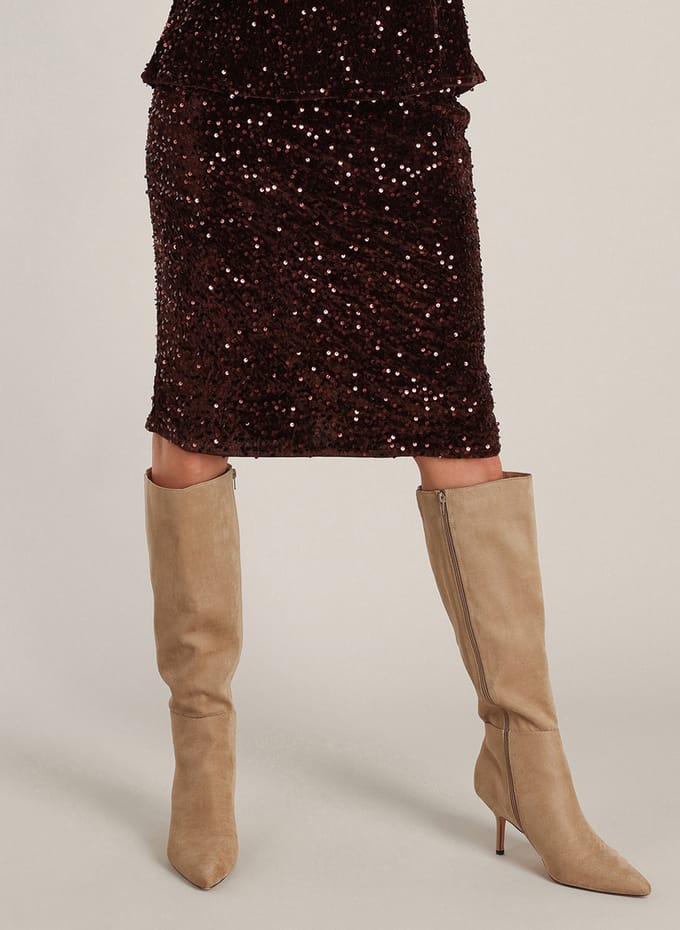 YEST Philippa Essential Bottoms - Copper Brown - maat 40