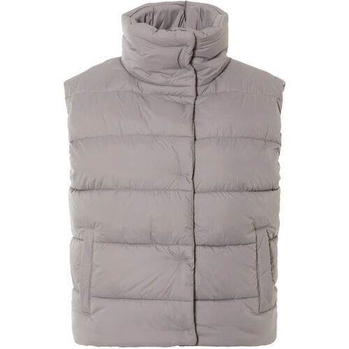 ESMARA Dames gewatteerde bodywarmer (Taupe, L (44/46))