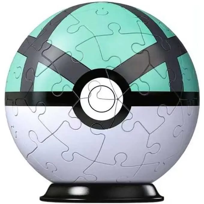 3D-puzzel van 55 stukken in pokéball Ravensburger Pokémon Filet Ball