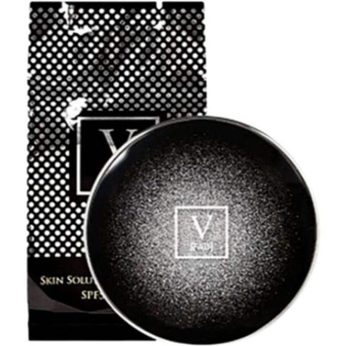 FAU Skin Solution Star Cushion 15g + Navulling 15g SPF50+ PA+++ Korea Beauty black