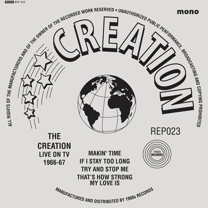 The Creation - Live on Radio & TV 1966-1967 (7" Single)