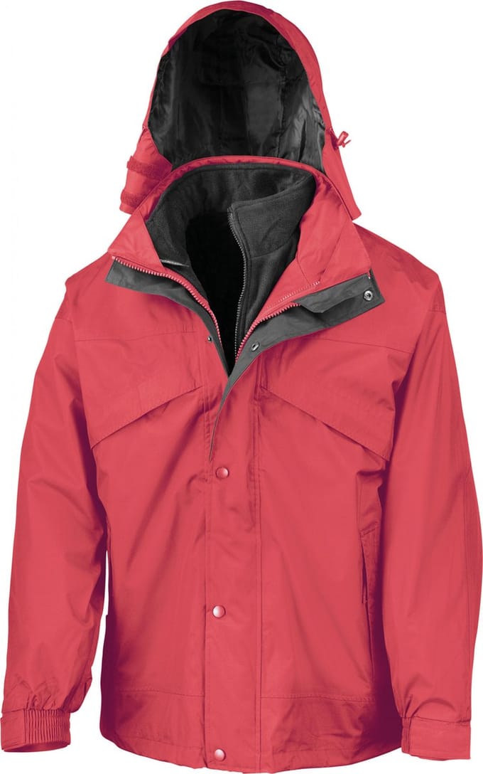 Result 3-in-1 Zip & Clip Jacket RT68 - Red - M