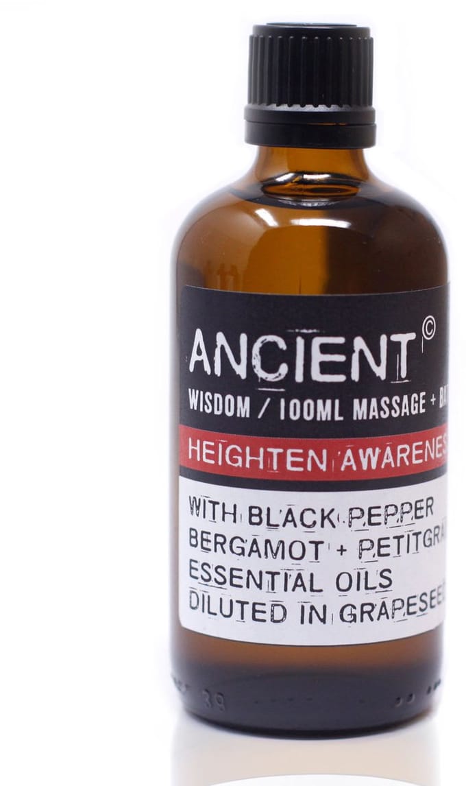 Massage Olie - Bewustzijn Verhogend - 100ml - Bad olie - Aromatherapie