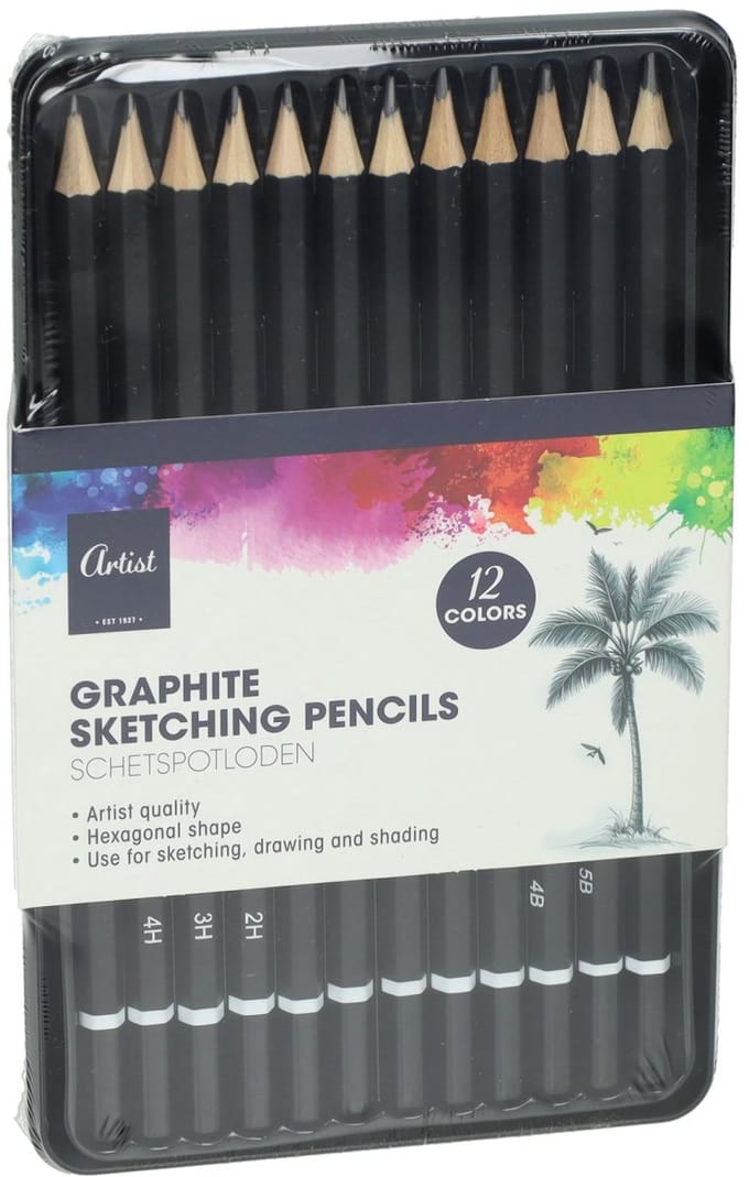 Set Grafiet Potloden - 12st.