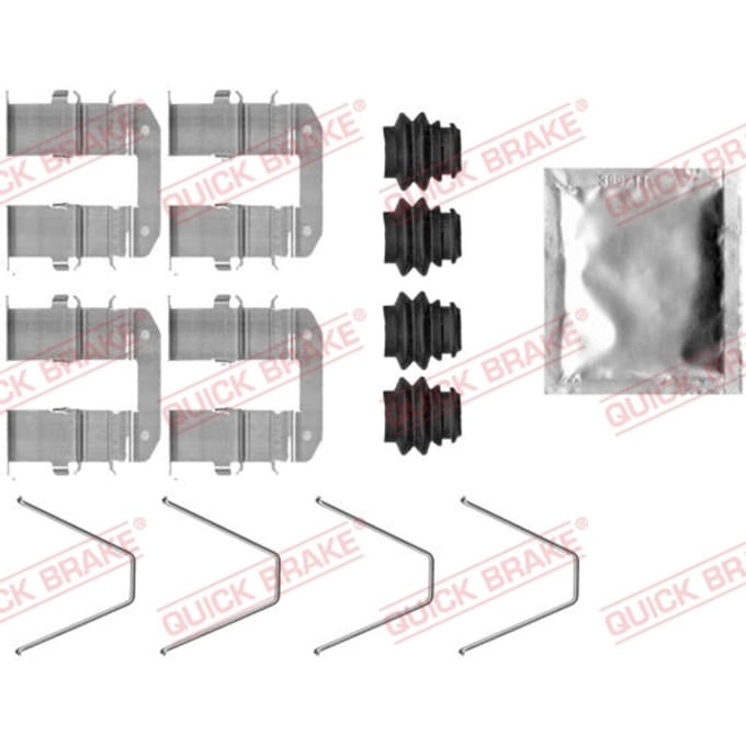 Toebehorenset, schijfremblok QUICK BRAKE 109-0094