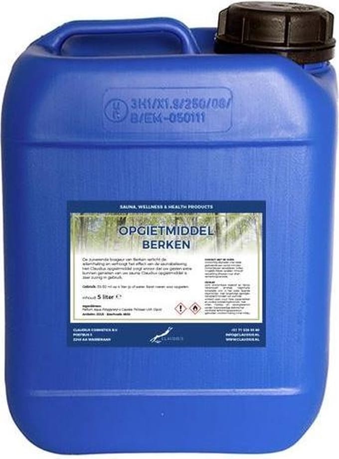 Sauna opgietmiddel Berken 5L