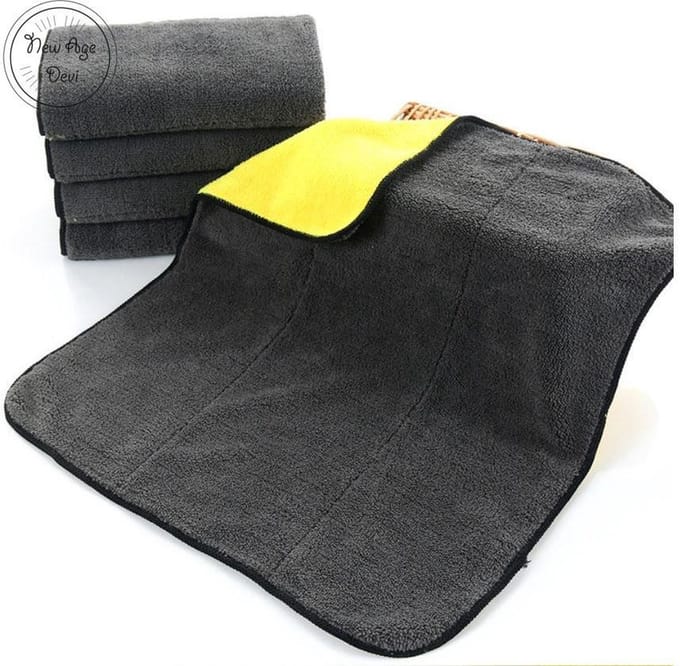 New Age Devi - 2 stuks nano vezel doek - Micro vezel doek - microvezel - Droogdoek - Superieure kwaliteit