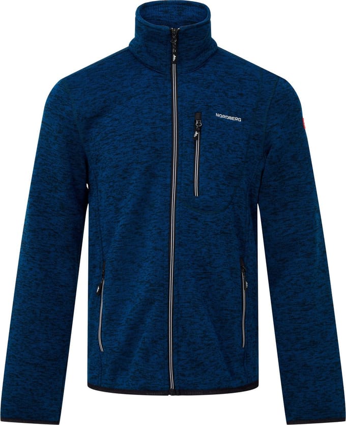 Nordberg Benjamin Fleece Vest - Heren - Petrol melange - Maat M