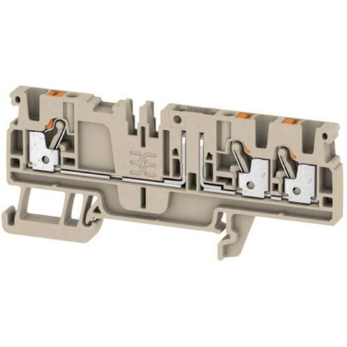 Weidmüller 1989940000 Doorgangsklem 5.1 mm Spanveer Grijs 50 stuk(s)