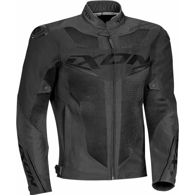 Ixon Draco Zwart Textiele Motorjas - Jas