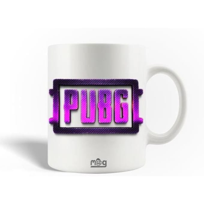 Mug - PUBG - Violet - Céramique - 30cl - Compatible lave-vaisselle