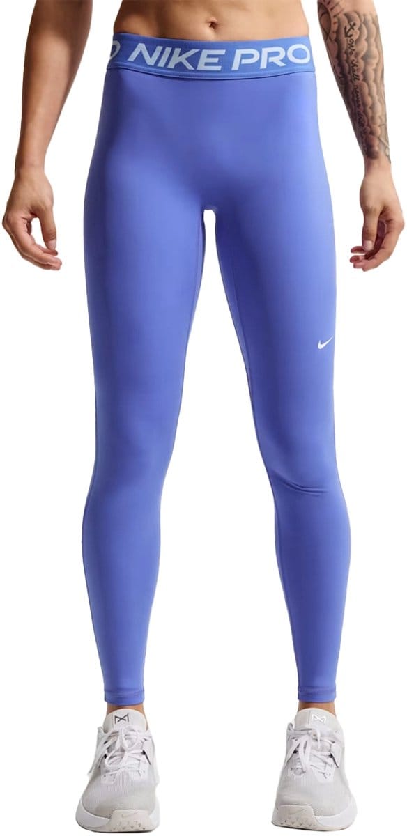 Nike w np df 365 mr tight usm in de kleur blauw.