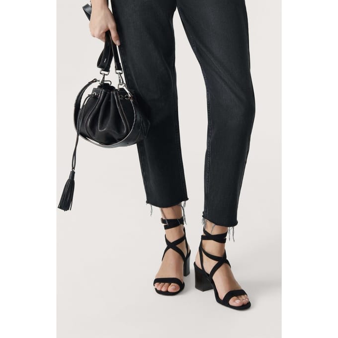 BA&SH Sandales Cequoia Noir Größe: 36 | Sandalen Outlet | Damen