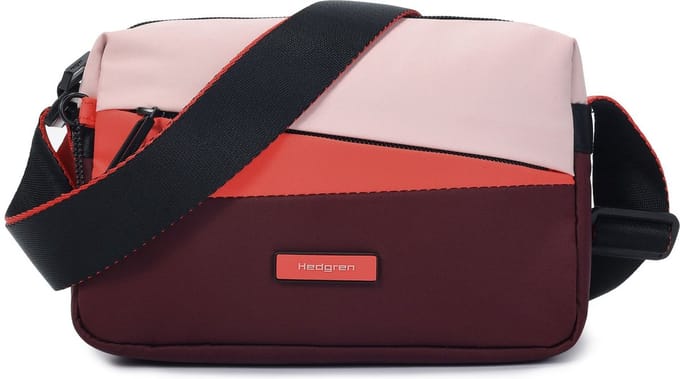 Hedgren Schoudertas Nova Neutron Small Crossover Rose Mix Wijnrood