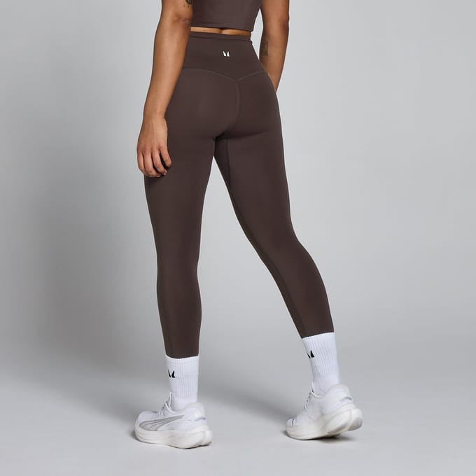 MP Dames Tempo Hoge Taille Legging - Cacao - S