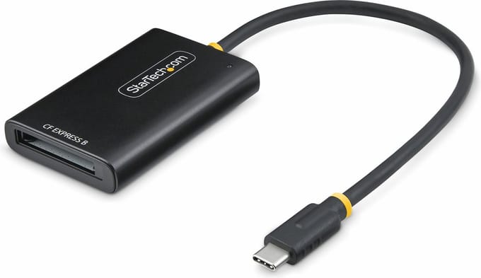 StarTech.com USB-C CFexpress Type B Card Reader CF Express 2.0 Adapter