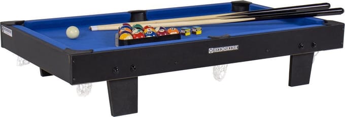 Heemskerk Mini Feet Pooltafel voor kinderen - Tafelmodel - 92 x 49 x 20 cm