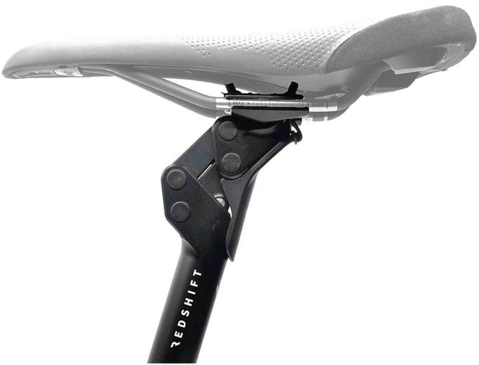 Redshift Sports Endurance Zadelpen Zilver 400 mm / 30.9 mm