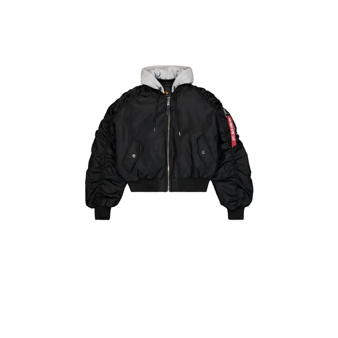Crop hoodie bomber voor dames Alpha Industries