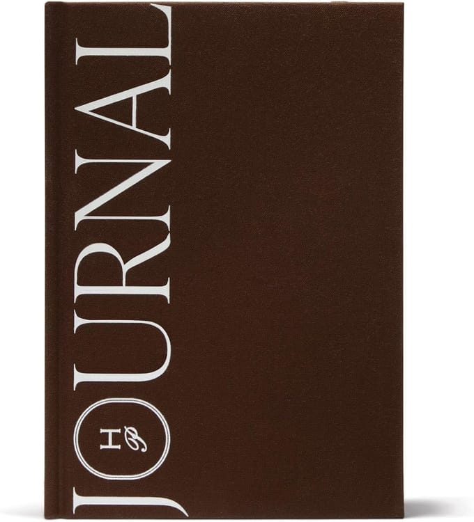 Wellness Journal - Doelplanner Organizer - Persoonlijke Groei - Ongedateerd Begeleid Systeem - A5 Formaat - Espresso