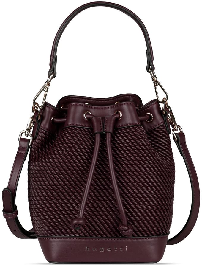 bugatti handtas schoudertas Julice Bucket Bag Bordeaux wijnrood