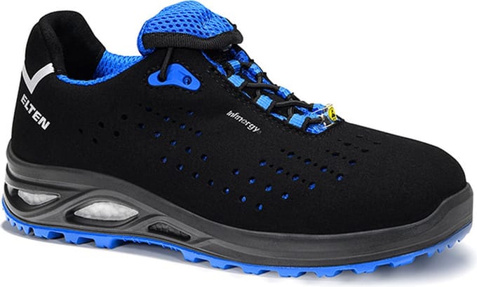 Elten Impulse Lady XXTL blue Low S1P 742301 - Zwart-Blauw - 40
