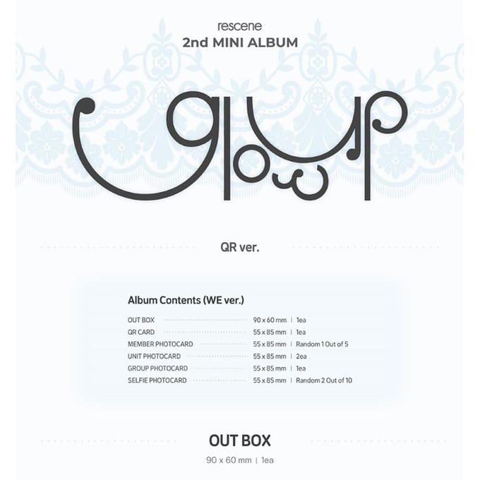 RESCENE - Glow Up (QR VER.) WE