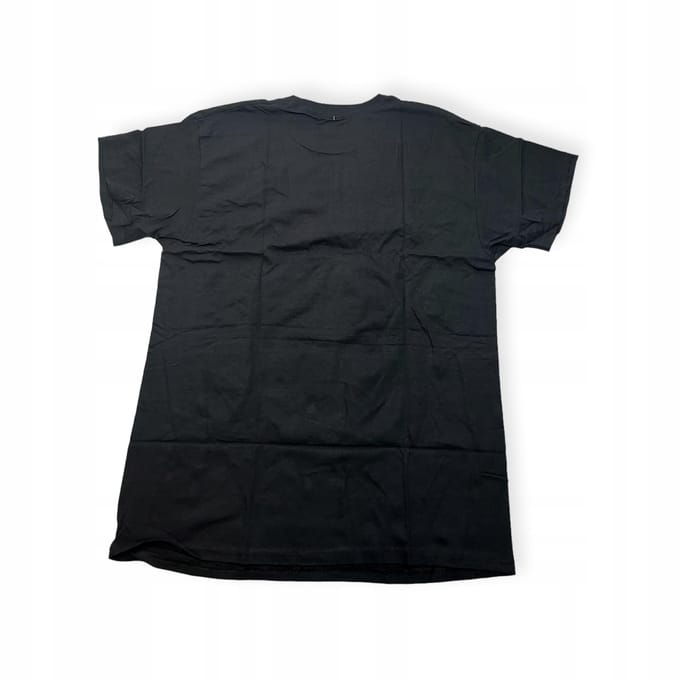 Koszulka T-shirt męski okrągły dekolt SPENCER'S nadruk L black