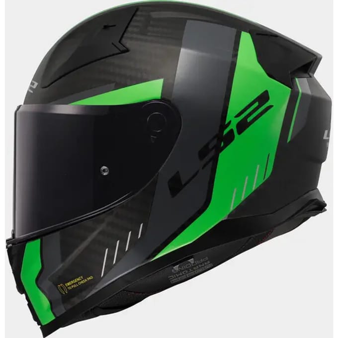 Volle motorhelm LS2 FF811 Vector II C Grid