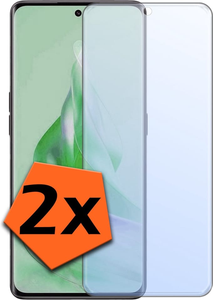 Screenprotector - 2 Stuks - Geschikt voor OPPO Reno 8T 4G - Extra Sterk - Gehard Glas - Beschermglas - Tempered Glass - Screen Protector