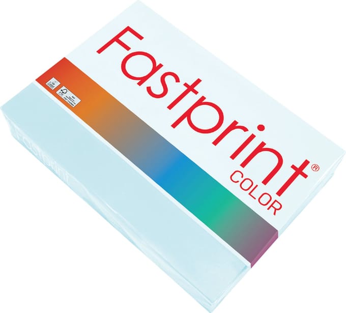Kopieerpapier quantore colour a4 120gr lichtblauw | 5 stuks
