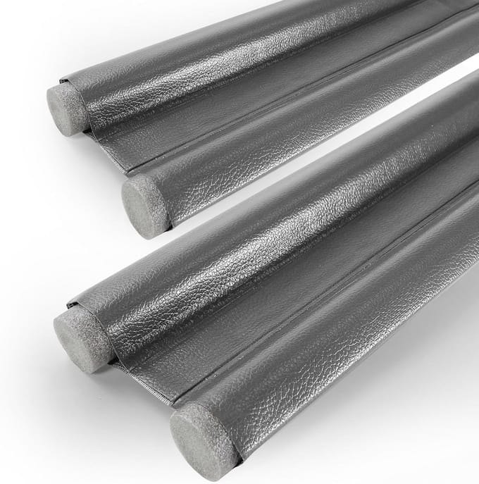 Deurtochtstoppers 96 cm - Geluid- en Stofdicht Afdichting, 2 Stuks, Ideaal voor Onderdeuren