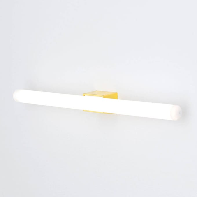 ORION LED spiegellamp Visagist, houder messing