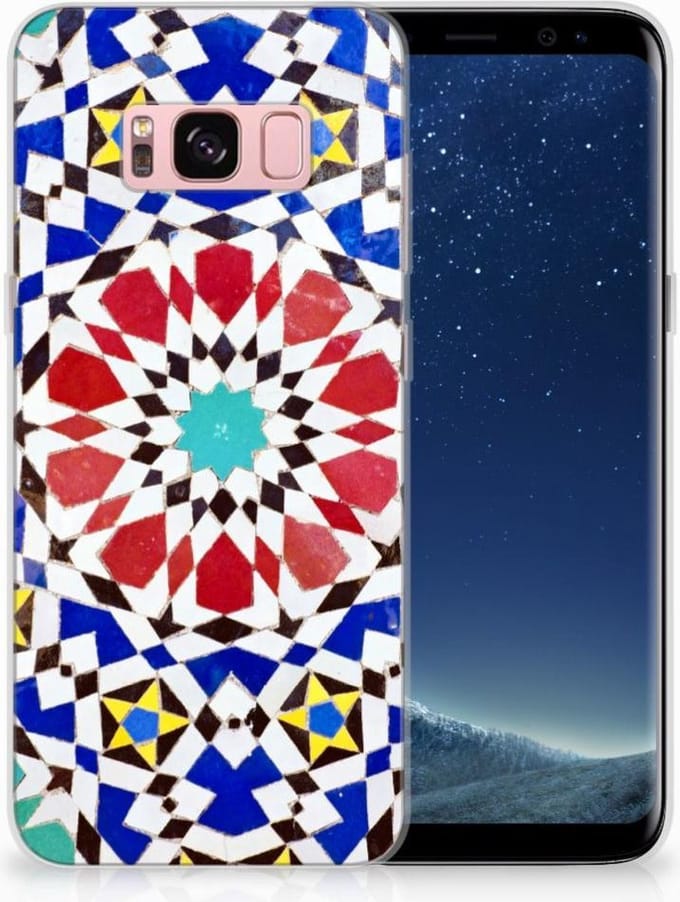 Samsung Galaxy S8 TPU Siliconen Hoesje Mozaïek