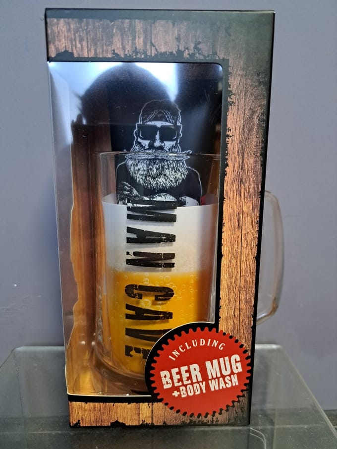 geschenk mannen - beer mug - body wash - leuk geschenk - grappig kado - men s collection -